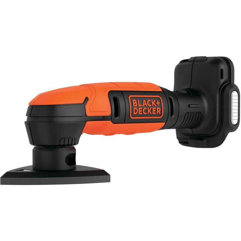 foto del prodotto black decker levigatrice per dettagli 12v piastra triangolare 89mm senza batteria black decker bdcds12n xj