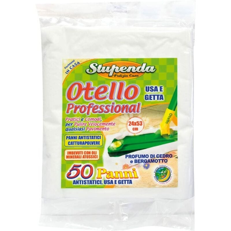 foto del prodotto la briantina panni otello professional 50pz cedro e bergamotto