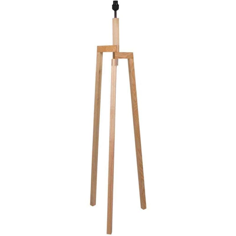 foto del prodotto mexlite lampada da terra sabi naturale legno 52cm 