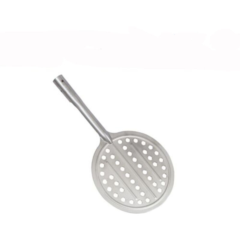 foto del prodotto pala pizza acciaio inox tonda forata diam. 19cm falci