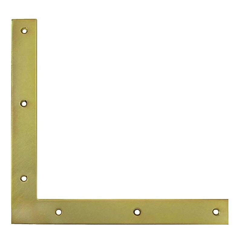 foto del prodotto lastrina angolare zincata 120x120x20x1,7 mm masidef