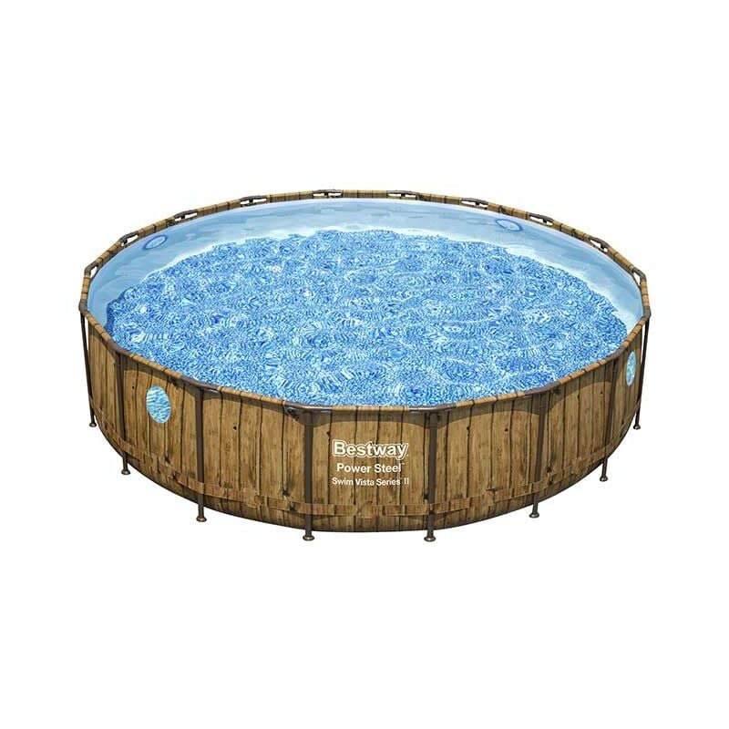 foto del prodotto bestway piscina tonda con oblo 549xh.122 cm