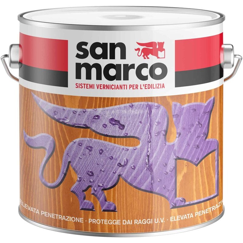 foto del prodotto san marco marconol impregnante al solvente cerata quercia lt 1 per legno