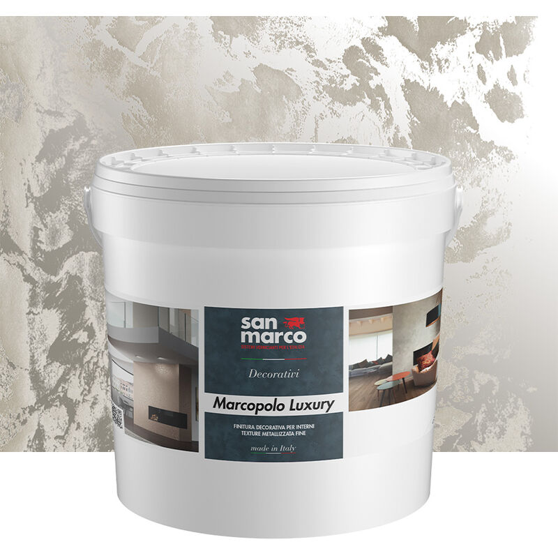foto del prodotto marcopolo luxury oro 1 litro decorativa effetto metallizzato fine