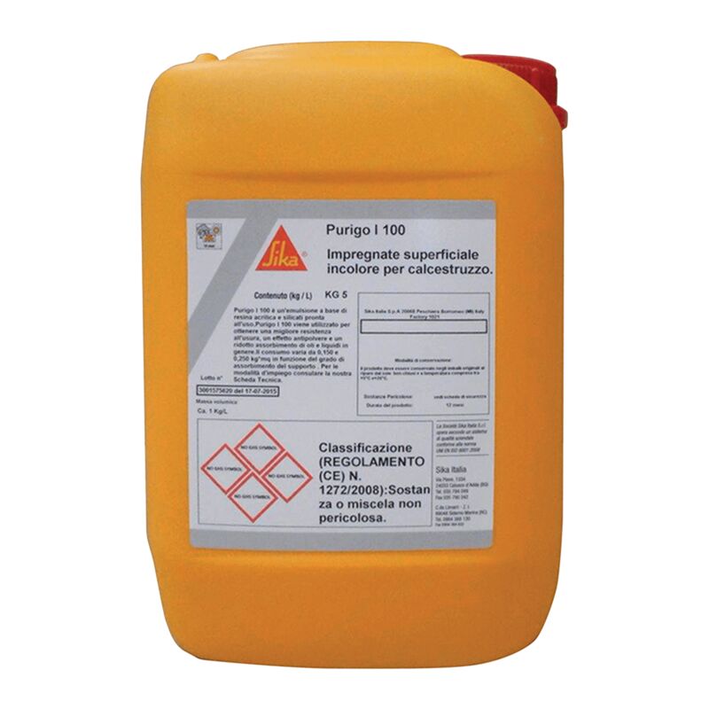 foto del prodotto impregnante antipolvere purigo i 100 tanica 5 kg
