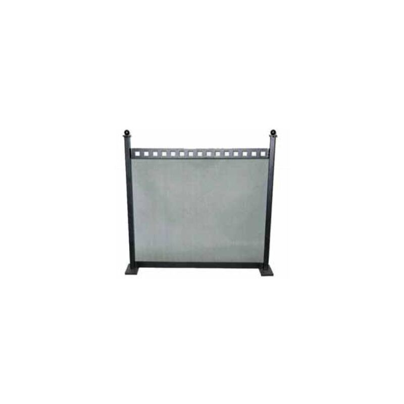foto del prodotto parascintille ferro battuto castle cm.62x60h schermi parascintille