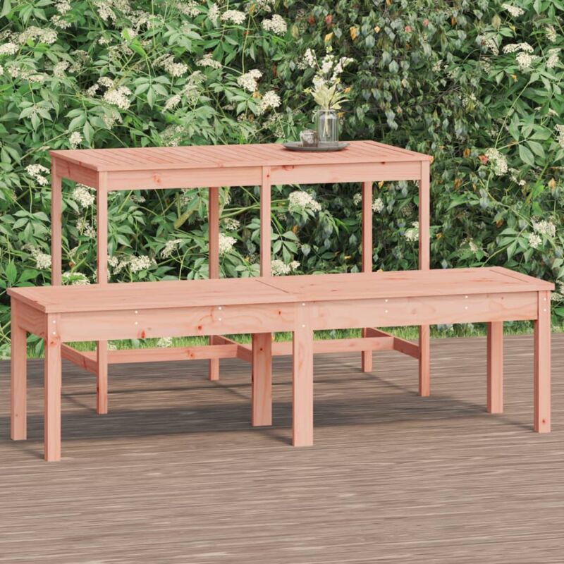 foto del prodotto vidaxl panca da giardino 2 posti 159,5x44x45 cm legno massello douglas
