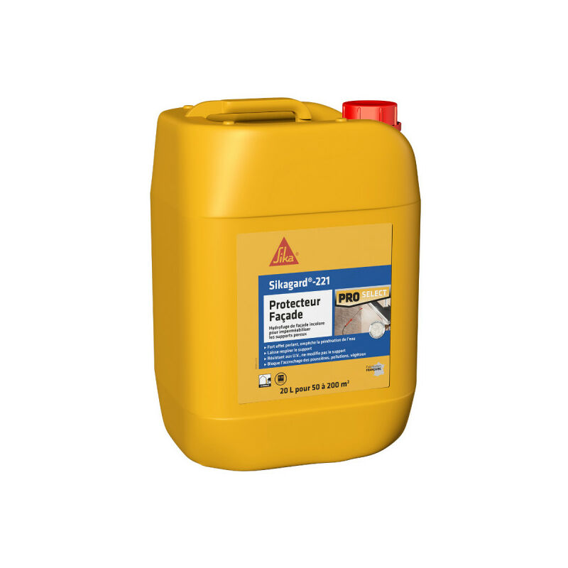 foto del prodotto impermeabilizzazione sika sika gard 221 protettore di facciata 20l
