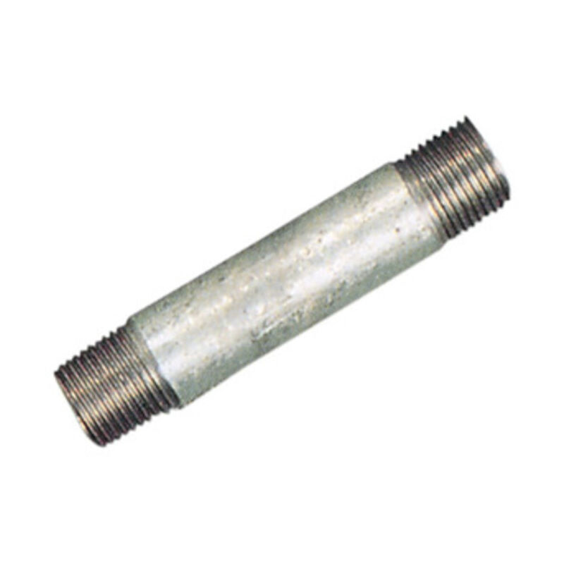 immagine 0 del prodotto tronchetto zincato 2 filetti 1 2x10 art. 532. prezzo per 1 pezzo.