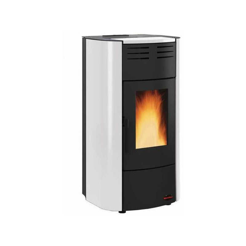 foto del prodotto la nordica extraflame termostufa pellet raffaella idro bianca extraflame