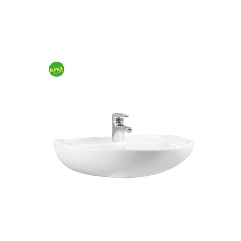 foto del prodotto lavabo in ceramica bianca serie normus lavabo cm 65 vitra