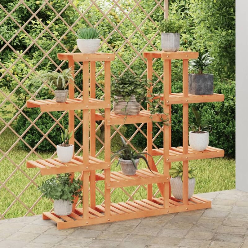 foto del prodotto vidaxl portafiori 110x25x110,5 cm in legno massello di abete