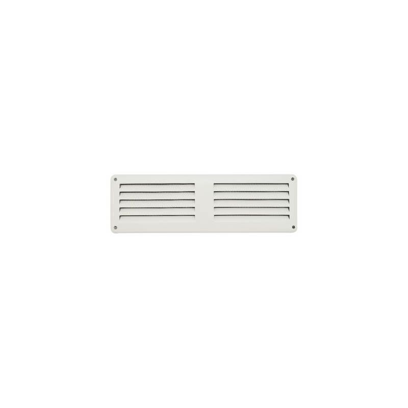 immagine 0 del prodotto griglia da sovrapporre in metallo con rete l. 200 x h. 60 mm misura allluminio argento