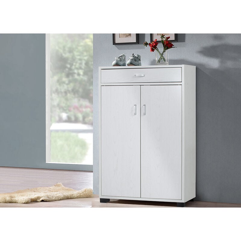 foto del prodotto scarpiera cm 63x33 h. 95 rovere sbiancato