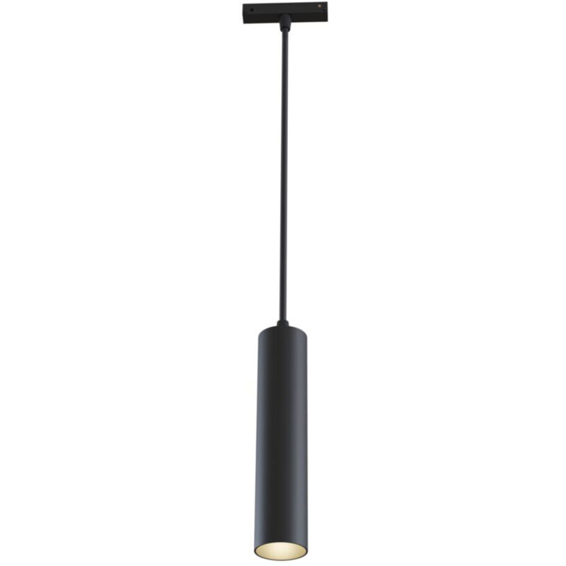 foto del prodotto maytoni faretto focus led per binario moderno alluminio nero luce naturale 12w