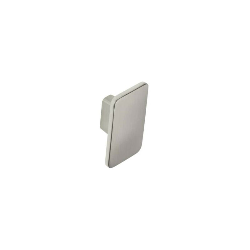 foto del prodotto pomello per mobili moderni siro zamak 58 x 33 mm nichelato satinato