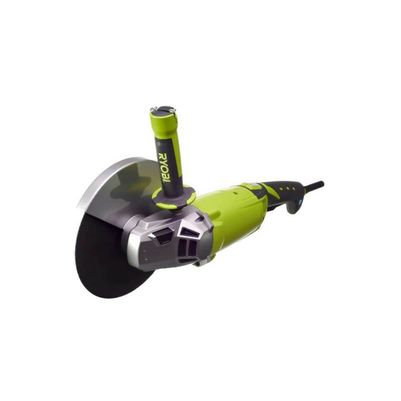 foto del prodotto angle grinder ryobi 2000w 230 millimetri scatola antiurto diamond disc eag2000rsd1