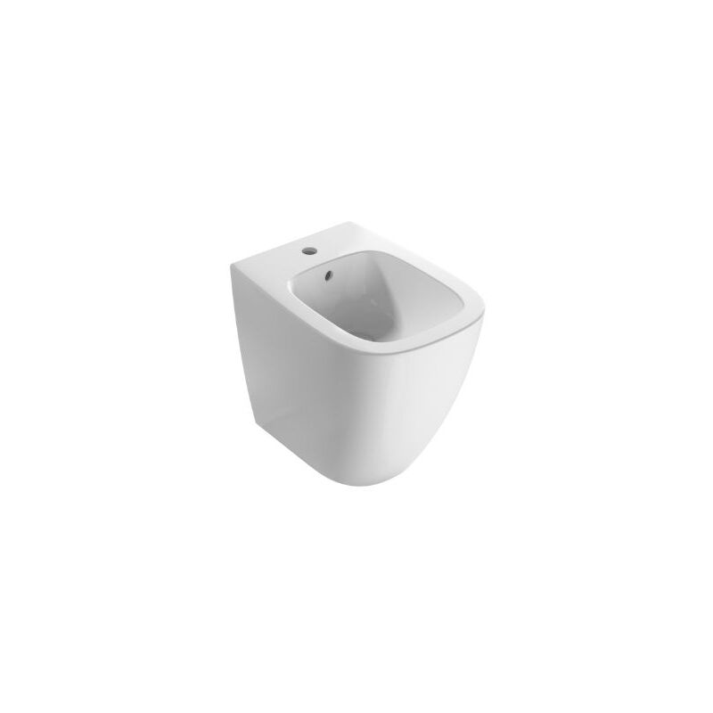 foto del prodotto ceramica globo bidet genesis filomuro scarico traslato cm. 50x36 bianco di