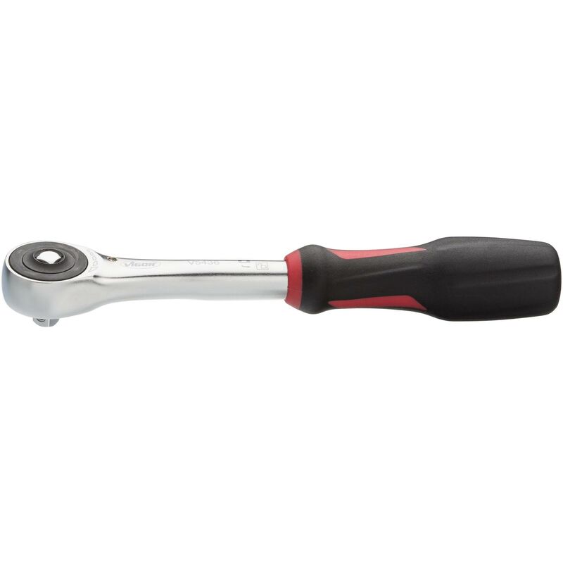 foto del prodotto 360 rotary handle reversible ratchet v5436 attacco quadro, massiccio, 1 4 di pollice 6,3 mm 176 mm
