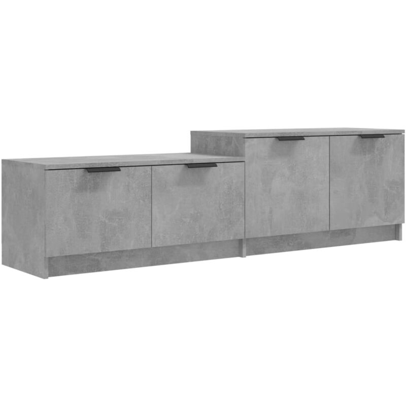 foto del prodotto vidaxl mobile porta tv grigio cemento 158,5x36x45 cm legno multistrato