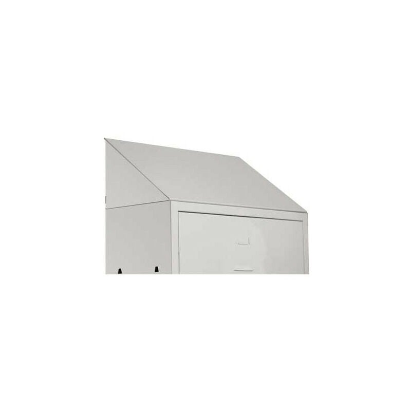 foto del prodotto tetto inclinato anti polvere cm.36x34 per armadio spogliatoio 1 posto