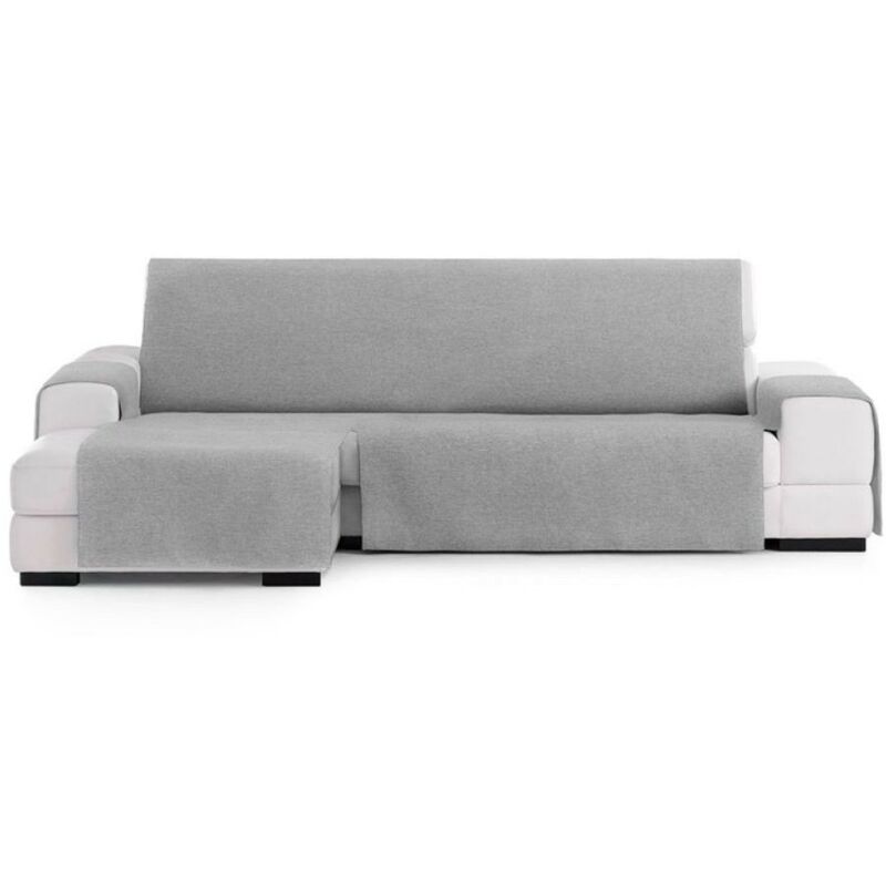 foto del prodotto webmarketpoint copridivano penisola sinistra grigio tessuto jacquard valeria 290