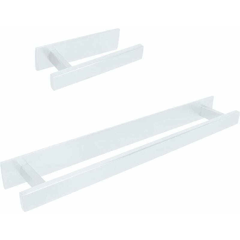 foto del prodotto inoxlm lavorazioni inox inoxlm porta asciugamani porta carta igienica da bagno kit bagno adesivo porta rotolo senza fori portarotolo bagno adesivo