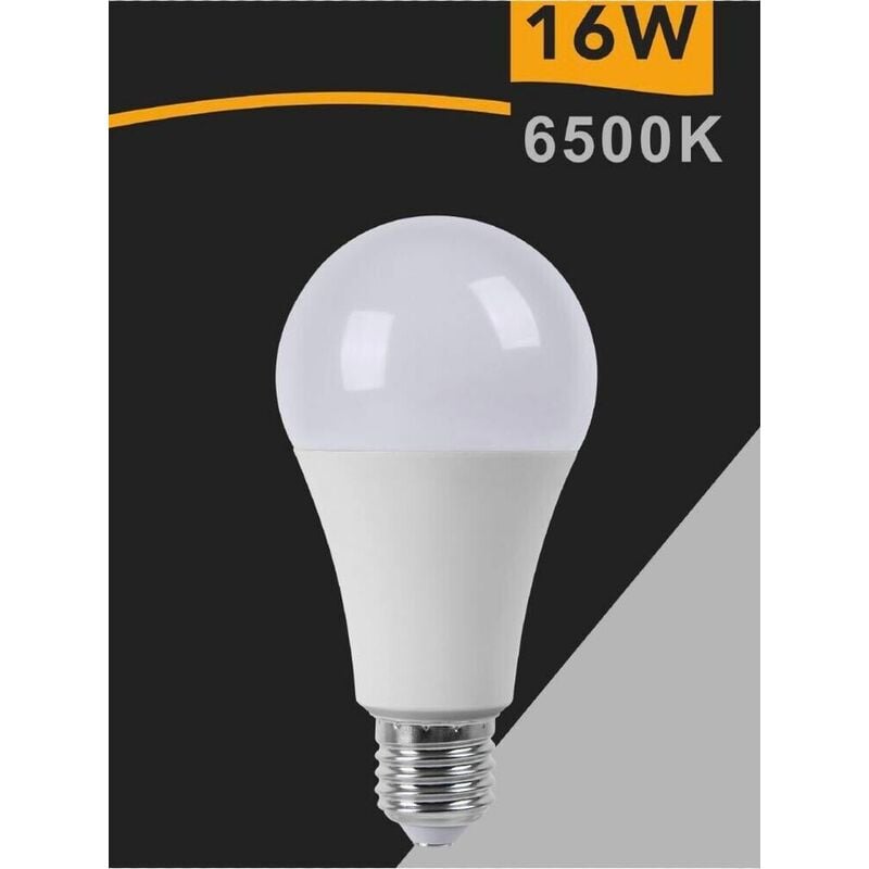 immagine 0 del prodotto lampadina led 16 w lampada luce bianca 6500k e27 a70