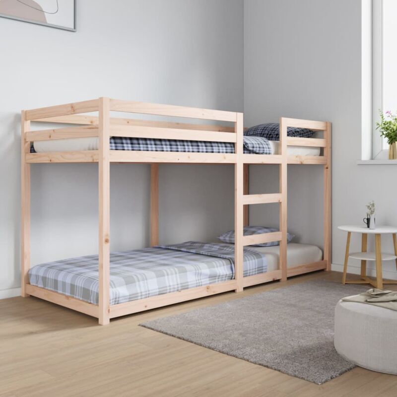 foto del prodotto letto a castello struttura letto letto per adulti 80x200 cm in legno massello di pino bv807787 bonnevie