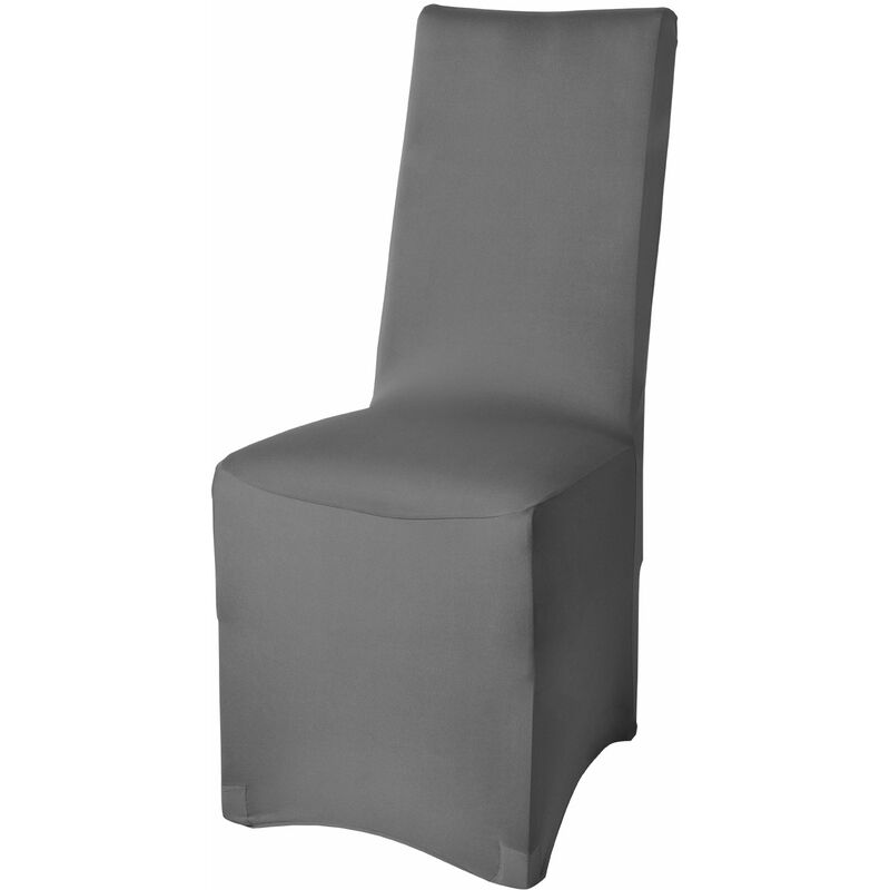 foto del prodotto fodera bielastica per sedie leona antracite, 95x45x45 cm beautissu