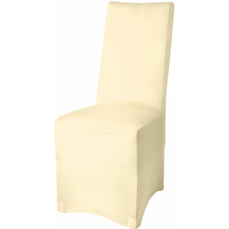 foto del prodotto fodera bielastica per sedie leona crema, 95x45x45 cm beautissu