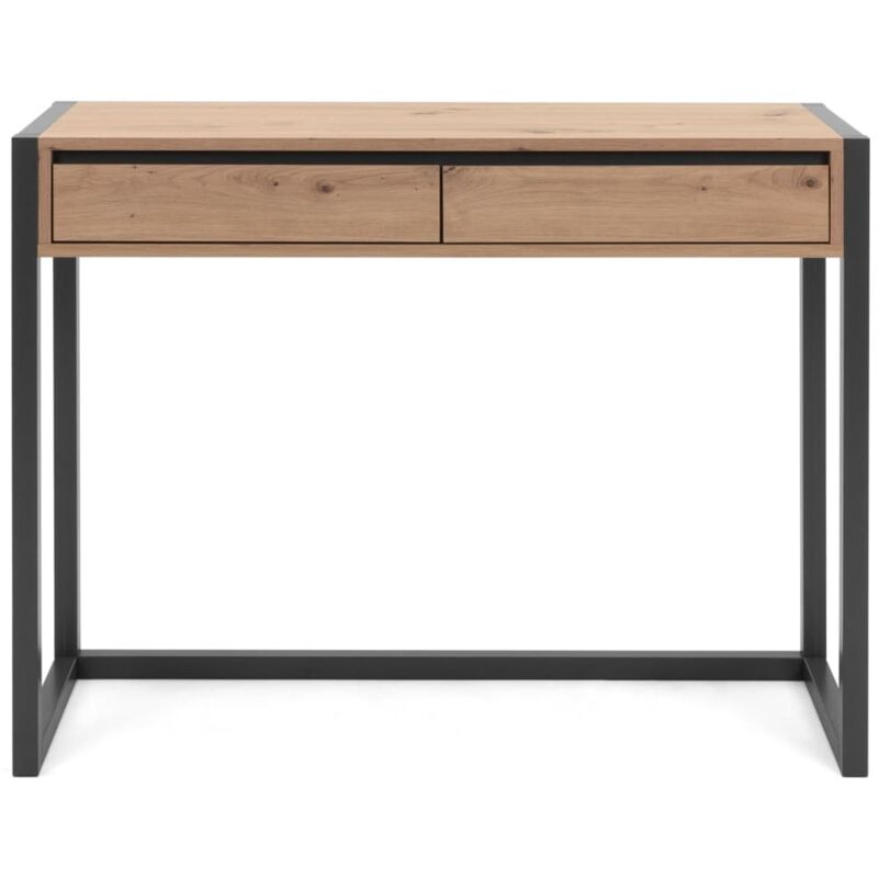 foto del prodotto tavolo consolle denver 44 rovere artigianale e grigio antracite finori
