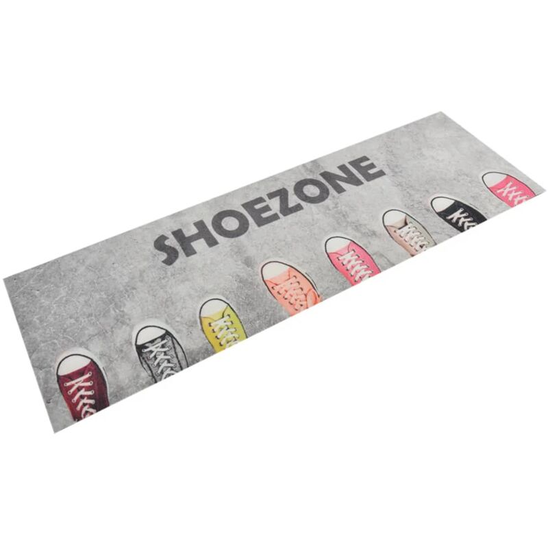 foto del prodotto vidaxl tappeto da cucina lavabile zona scarpe 60x180 cm velluto
