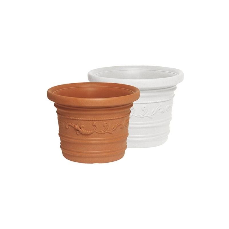 foto del prodotto vaso tondo festonato terracotta 60x45hcm