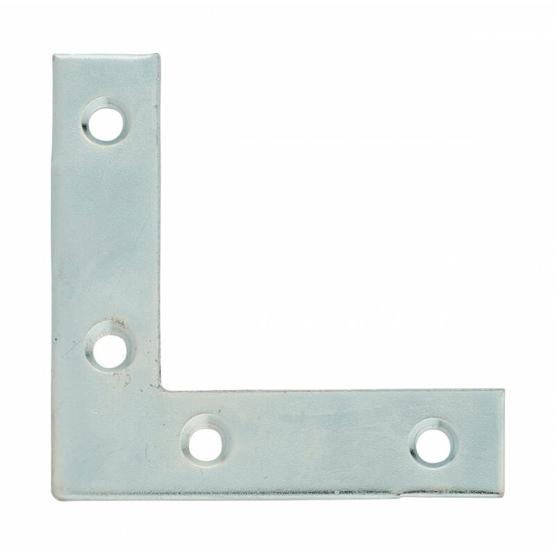foto del prodotto piastra squadra angolare 50x50x12,5mm, acciaio zincato thirard