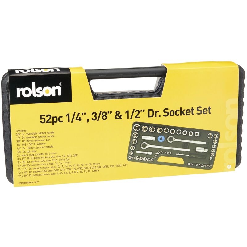 foto del prodotto 36159 set di 52 bussole rolson