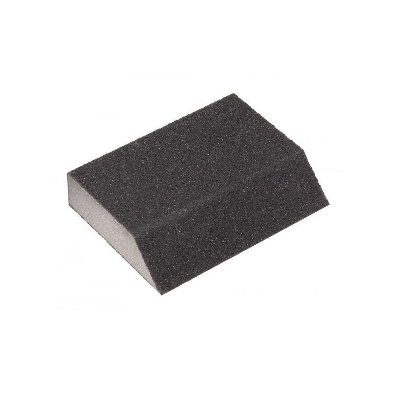 foto del prodotto spugna abrasiva angolare 120x90x25 mm grana 60 edma 163355