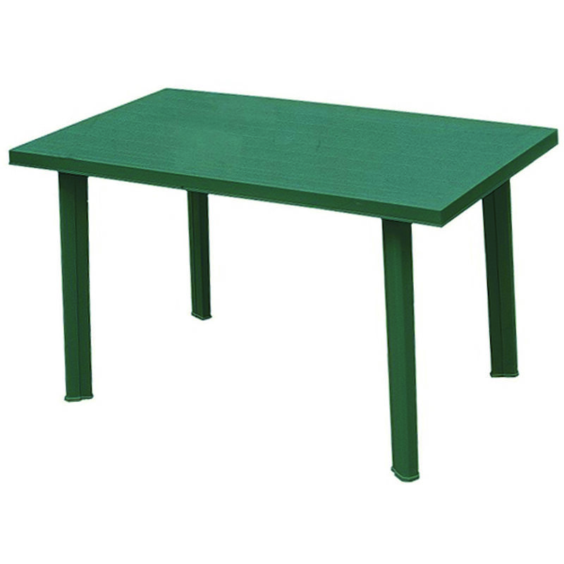 foto del prodotto tavolo da giardino velo verde cm.125x76x72h. cm.126x76x72h. peso kg.8,8