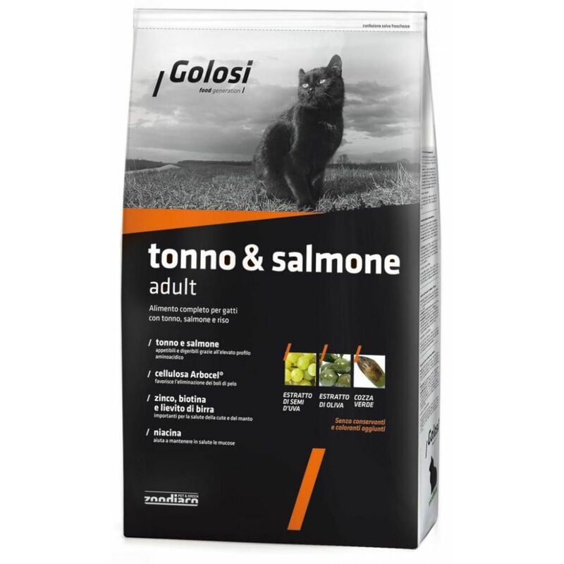 foto del prodotto golosi gatto 1,5 kg tonno e salmone adult