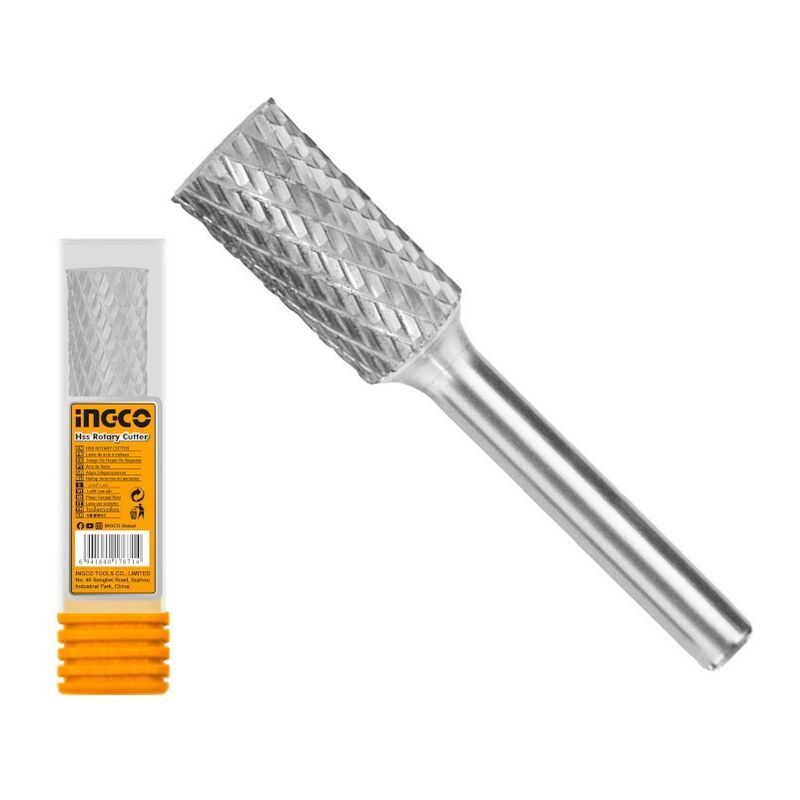 foto del prodotto fresa cilindrica carburo di tungsteno per metalli ingco hrrc0601