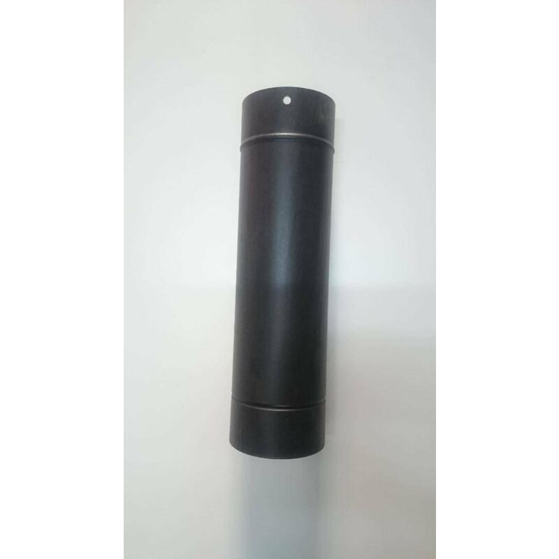 foto del prodotto tubo aeternum per stufa 2mm nero opaco d.12 cm.100 ala