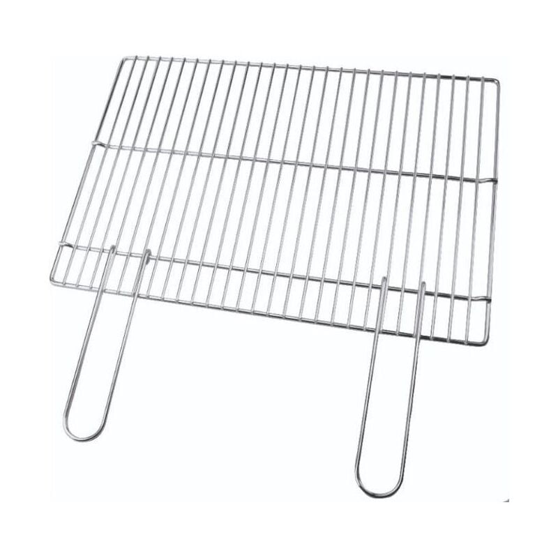 foto del prodotto blinky sandrigarden graticola acciaio con manici richiudibili 570x400mm
