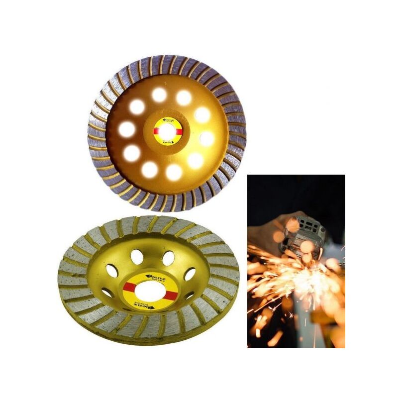 foto del prodotto disco diamantato per marmo cemento 18 cm 180mm smerigliatrice flex stretto