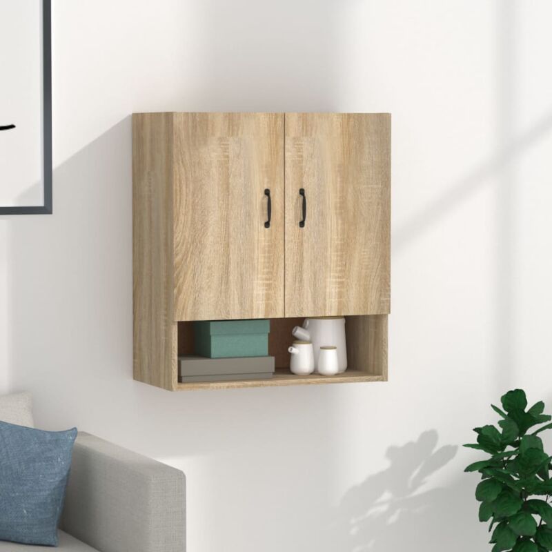 foto del prodotto vidaxl armadietto a muro rovere sonoma 60x31x70 cm legno multistrato