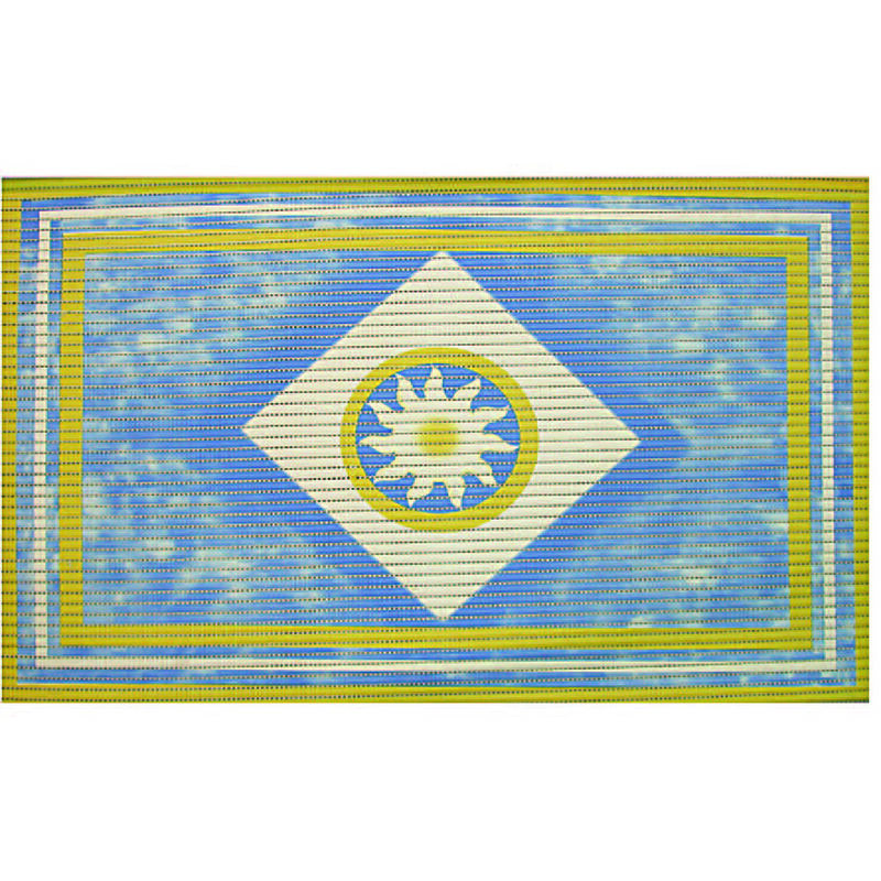 foto del prodotto tappetino antiscivolo rettangolare fantasia celeste cm.80x50