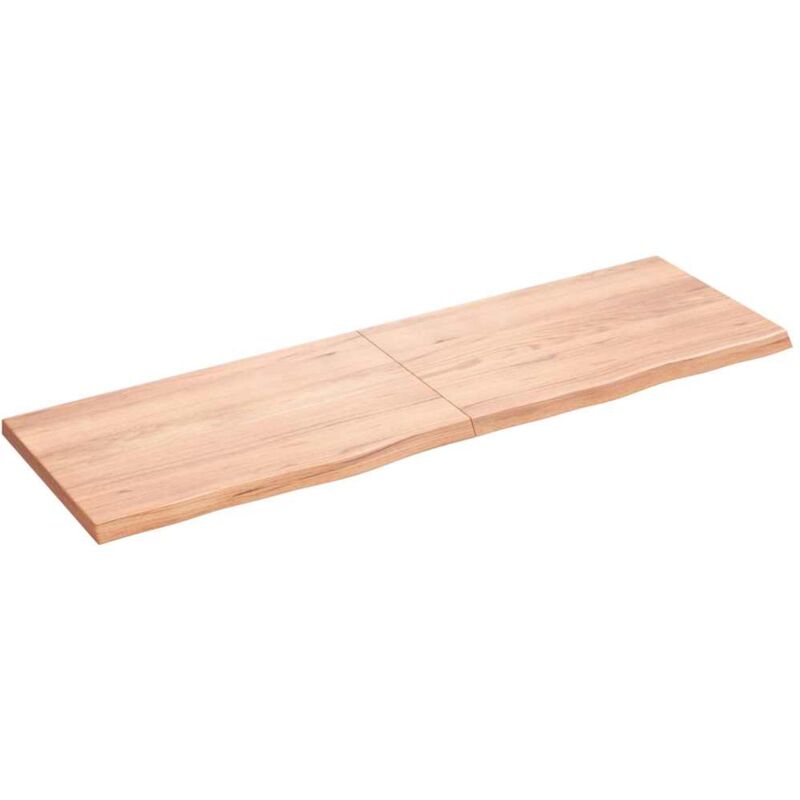 foto del prodotto ripiano muro marrone 160x50x 2 4 cm massello rovere trattato vidaxl