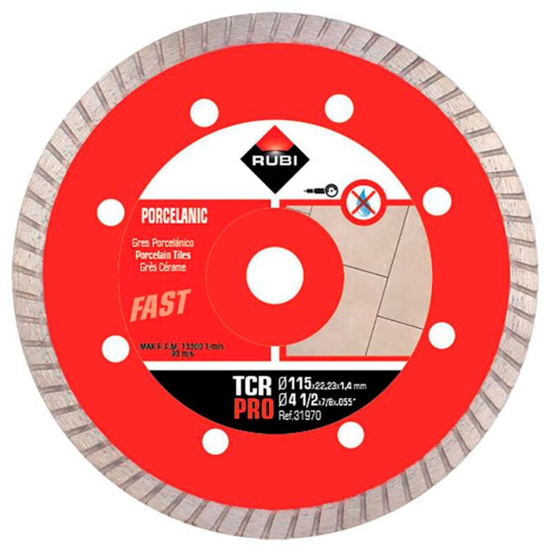 foto del prodotto disco diamantato tcr 115mm pro 31970 rubi
