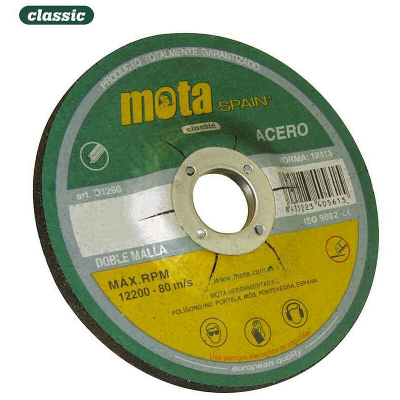 foto del prodotto abrasivo disco ox. 115x4.8x22.23mm d1148 mota