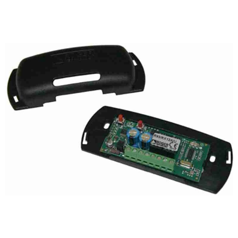 immagine 0 del prodotto roger r93 rx2rc u radio ricevente rolling code 2 canali a morsetti da esterno