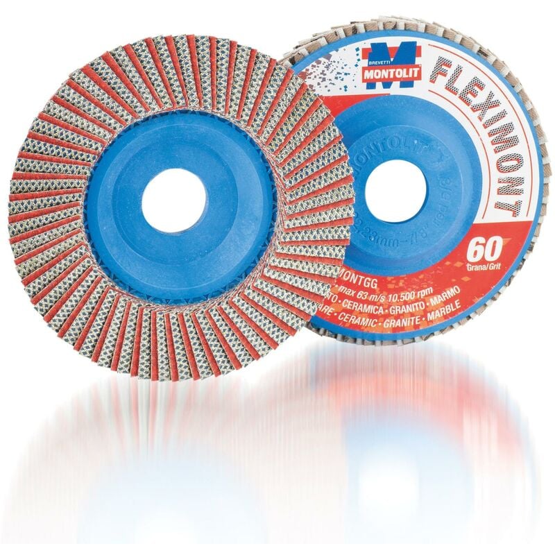 foto del prodotto montolit disco diamantato lamellare grana 60 115mm fleximontgg